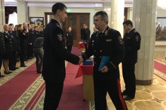 Сын автора Александр. Окончание курсов повышения квалификации при академии МВД РФ, Москва